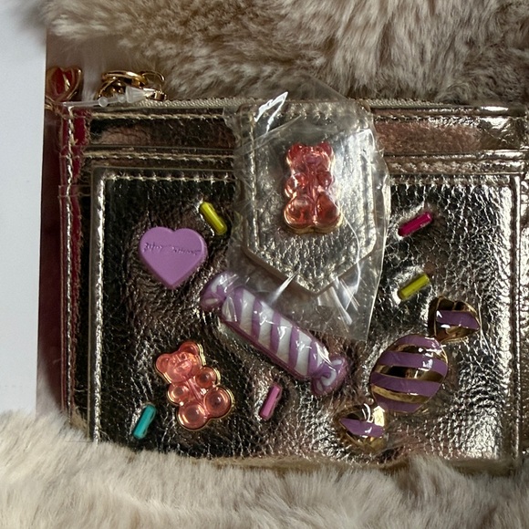 Betsey Johnson Gold Wallet with Candy Accents - Picture 2 of 5